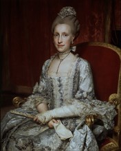 Mengs, L'impératrice Marie Louise de Borbón, grande duchesse de Toscane