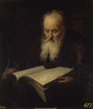 Dou (copie), Vieux homme avec un livre