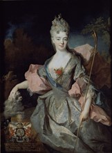 Oudry, Portrait of Lady Mary Josephine Drummond, Countess of Castelblanco