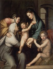 Raphael, reproduction: The Holy Family "dell'impannata"