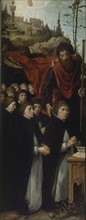 Coecke van Aelst, Saint Jacques le Majeur et onze Orantes