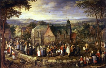 Brueghel, Mariage champêtre