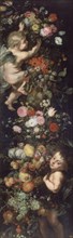 Rubens - Snyders, Guirlande de fleurs et de fruits