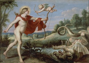 Vos (de), Apollon et le serpent Python