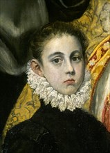 Le Greco, L'Enterrement du comte d'Orgaz (Détail)