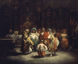 Lucas Velázquez, The baptism