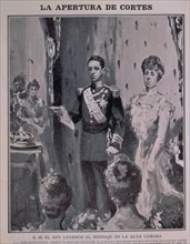 VILA PRADES
PRIMER DISCURSO DE ALFONSO XIII EN EL SENADO 18/5/1903
MADRID, BIBLIOTECA NACIONAL B