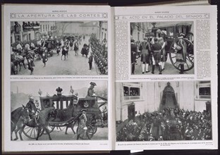MUNDO GRAFICO:APERTURA CORTES Y ACTO EN EL SENADO EL 4/1/1921-PERIODICO
MADRID, BIBLIOTECA