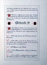 PARTE DEL ARTICULO 69 Y 70 DE LA CONSTITUCION DE 1978
MADRID, SENADO-BIBLIOTECA
MADRID

This