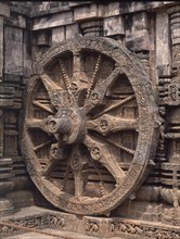 DET - RUEDAS DEL CARRO SOLAR(RATHA SURYA)8 RADIOS Nº SIMBOLICO
KONARAK, TEMPLO DEL SOL
INDIA