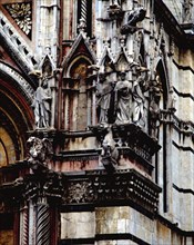 PISANO GIOVANNI
EXTERIOR-FACHADA-DET DECORACION ESCULTORICA ROMANICO GOTICA S XIII
SIENA,