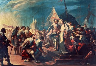 RIBELLES JOSE
DESEMBARCO EN VALENCIA DE FERNANDO EL CATOLICO Y GERMANA DE FOIX
VALENCIA, MUSEO