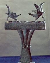 MEZCLADOR DE VINO PARA RITUALES-BRONCE-GRABADO JISH CHI
PEKIN, MUSEO NACIONAL
CHINA

This image