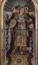 ROLDAN LUISA ATRIB(ROLDANA)
ESCULTURA-MUJER FUERTE DE LA BIBLIA"JUDITH"MADERA Y OTROS MATERIALES