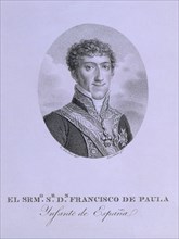 CRUZ Y RIOS LUIS DE 1776/1853
GRABADO-INFANTE DON FRANCISCO DE PAULA
MADRID, BIBLIOTECA