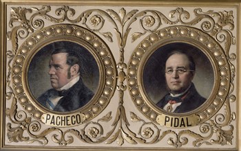 PALMAROLI VICENTE 1834/96
SALON CONFERENCIAS-MEDALLON-JOAQUIN FCO PACHECO Y GUTIERREZ CALDERON Y
