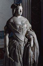 PIQUER Y DUART JOSE 1806/1871
ESCULTURA-ISABEL II-DET SUPERIOR-MARMOL DE CARRARA-1861-(SITUADA EN