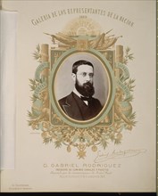 GALERIA REPRESENTANTES DE LA NACION 1869-D.GABRIEL RODRIGUEZ-DIPUTADO DE CIUDAD REAL
MADRID,