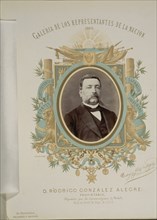 GALERIA REPRESENTANTES DE LA NACION 1869-D.RODRIGO GONZALEZ ALEGRE-DIPUTADO DE TOLEDO
MADRID,