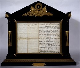 CARTA DEL GENERAL D.JOSE MªTORRIJOS A SU MUJER ANTES DE SU FUSILAMIENTO 11/12/1831
MADRID,