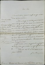 OFICIO DE JUAN ALVAREZ MENDIZABAL 3/5/1836 SOBRE VENTA DE BIENES DE COMUNIDADES RELIGIOSAS
MADRID,