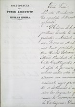 DECRETO PROMOVIENDO UNA SUSCRIPCION PARA LAS VICTIMAS DE LA INSURRECCION DE CARTAGENA