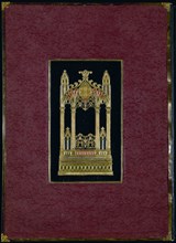CONSTITUCION 1837-ENCUADERNACION"A LA CATEDRAL" TERCIOPELO,CON HIERROS Y CANTONERAS,FILETES Y