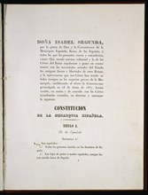 MODIFICACION DE LA CONSTITUCION DE 1837-PROMULGADA EL 18 DE JUNIO- CONSTITUCION DE 1845
MADRID,