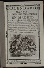 CALENDARIO-MANUAL Y GUIA DE FORASTEROS DE MADRID AÑO 1778-IMPRENTA REAL DE LA GAZETA
MADRID,