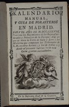 CALENDARIO-MANUAL Y GUIA DE FORASTEROS DE MADRID AÑO 1778-IMPRENTA REAL DE LA GAZETA
MADRID,