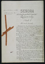 PROYECTO DE LEY APROBADO POR LAS CORTES SOBRE "EL DERECHO ELECTORAL"TITULO I-1890
MADRID, CONGRESO