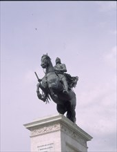Tacca, détail de la sculpture de Philippe IV