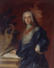 JOSE DE CARVAJAL Y LANCASTER (1698-1754)- QUINTO DIRECTOR- MINISTRO DE  FERNANDO VI- O/L
MADRID,