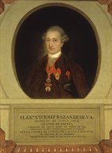 JOSE BAZAN DE SILVA- MARQUES DE SANTA CRUZ ( +1802) - SEPTIMO DIRECTOR DE LA ACADEMIA-O/L
MADRID,