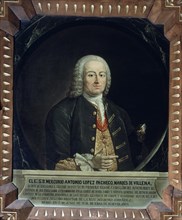 MERCURIO ANTONIO LOPEZ PACHECO- MARQUES DE VILLENA Y DUQUE DE ESCALONA ( +1738) SEGUNDO DIRECTOR DE
