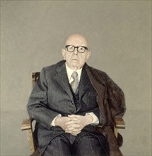 HERNAN CORTES
DAMASO ALONSO Y FERNANDEZ DE LAS REDONDAS (1898-1990) - O/ L  1984.  XXIV DIRECTOR