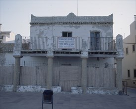 CASA DEL CABLE - CENTRO DE CONEXION CON LAS ISLAS BALEARES - PROXIMO MUSEO MARITIMO-
JAVEA,