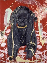 GALINDO JORGE 1964/
RECUERDOS DEL PELO LARGO - 1999- 200 x 1500 cm - Acrilico/Fieltro
BOROX,