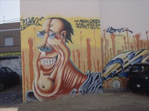 GRAFFITI CON DEDICATORIA - 1999
COLMENAR VIEJO, EXTERIOR
MADRID