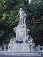 Statue of Mozart in Vienna