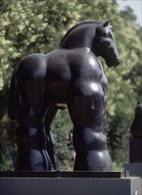 BOTERO FERNANDO 1932
CABALLO - VISTA LATERAL
MADRID, EXPOSICION BOTERO
MADRID

This image is