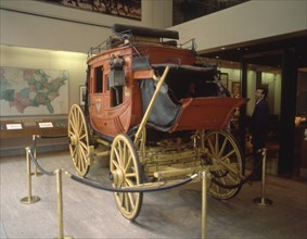 DILIGENCIA PARA EL TRANSPORTE DE PASAJEROS Y DE CORREO
SAN FRANCISCO-CALIFORNIA, MUSEO DE HISTORIA