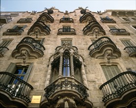 Gaudi, Casa Andreu Calvet in Barcelona