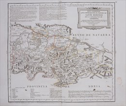 LOPEZ TOMAS 1730/1802
MAPA- PARTIDO DE STO DOMINGO DE LA CALZADA Y DE LOGROÑO- PROVINCIA DE