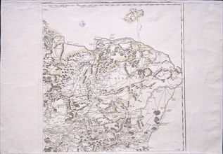 LOPEZ TOMAS 1730/1802
MAPA GEOGRAFICO DE UNA PARTE DE LA PROVINCIA DE BURGOS - 1784 - (PARTE