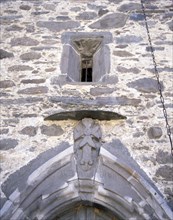 CRUZ DE MALTA EN LA FACHADA
MONASTERIO DE HERMO, IGLESIA DE SANTA MARIA
ASTURIAS

This image is