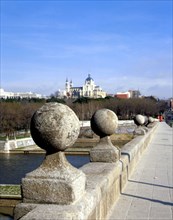 HERRERA JUAN DE 1530/97
DET - PUENTE SOBRE EL RIO MANZANARES - 1582 - CATEDRAL DE LA ALMUDENA AL