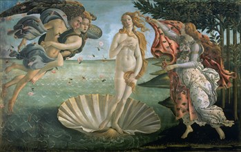 Botticellil, Birth of Venus
