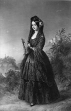 WINTERHALTER F J 1806-?
MARIA LUISA FERNANDA DE BORBON 1832/1897DUQUESA MONTPENSIER-HERMANA DE