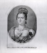 SURIA F
MARIA FRANCISCA DE BRAGANZA - INFANTA DE ESPAÑA - 1814/1848 - GRABADO S XIX
MADRID, MUSEO